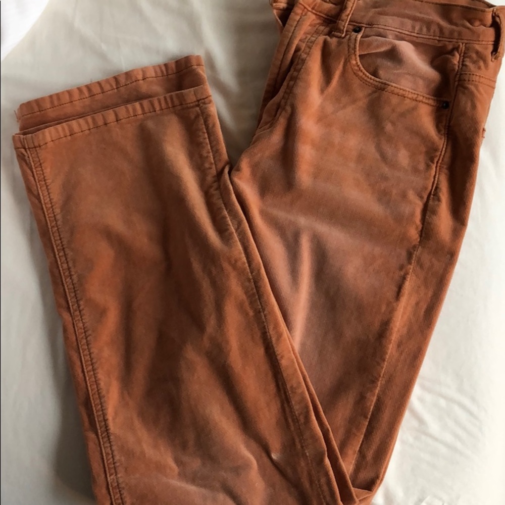 UO pink suede pants